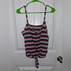 American Eagle stripped tank top